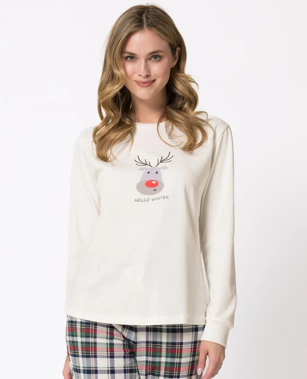 Piżama Leveza 1806 Weronika dł/r S-XL