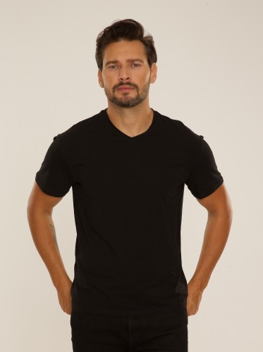 Koszulka De Lafense 828 T-shirt Chandler kr/r M-2XL