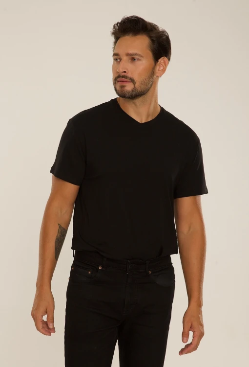 Koszulka De Lafense 828 T-shirt Chandler kr/r M-2XL