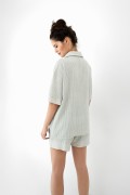 Piżama Sensis Simona kr/r XS-2XL rozpinana