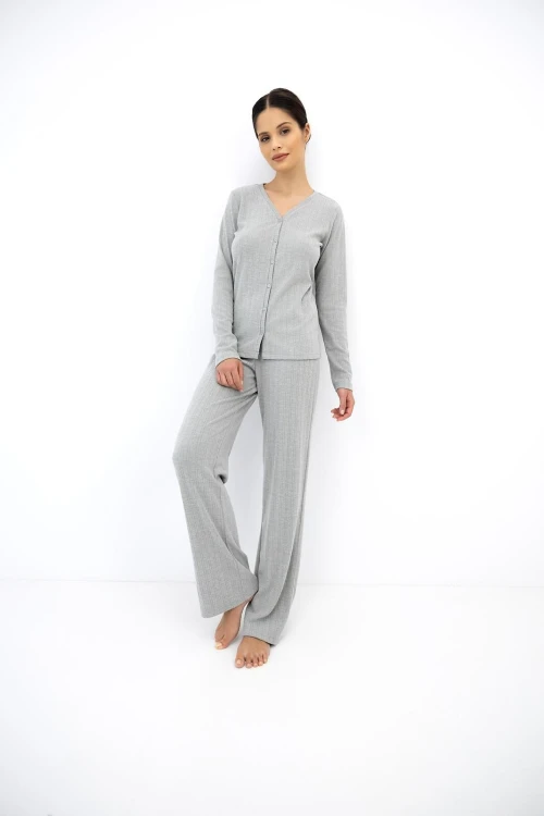 Piżama Sensis Alira dł/r XS-2XL rozpinana