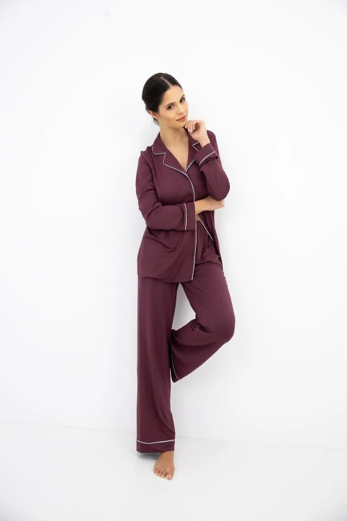 Piżama Sensis Samira dł/r XS-2XL rozpinana