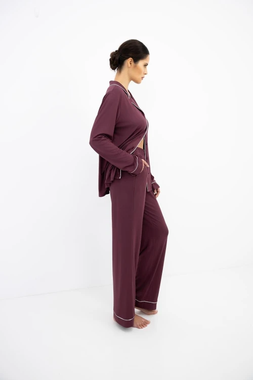 Piżama Sensis Samira dł/r XS-2XL rozpinana