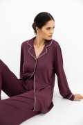 Piżama Sensis Samira dł/r XS-2XL rozpinana