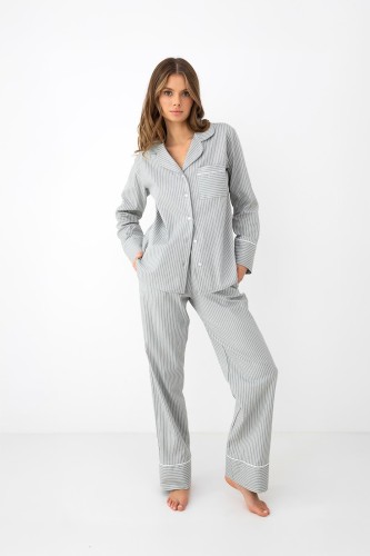 Piżama Sensis Imani dł/r XS-2XL rozpinana