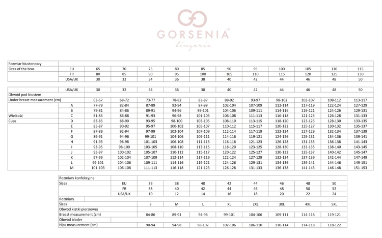 Figi Gorsenia B022 Savina Brazyliany S-2XL