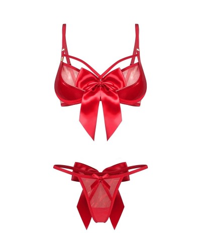 Komplet Obsessive Gifty Red 2-PCS S-3XL