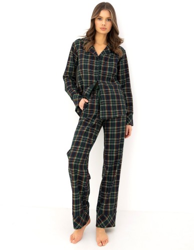 Pizama Sensis Skyler dł/r XS-2XL rozpinana