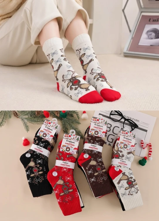 Skarpety WiK Pesail 3061 wz.75 Merry Christmas 35-42