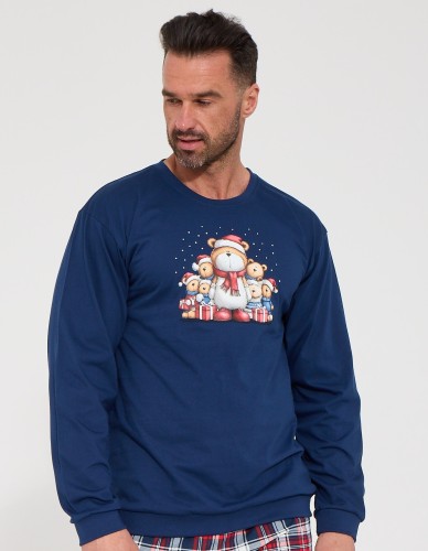 Piżama Cornette 115/323 Family dł/r Christmas S-2XL