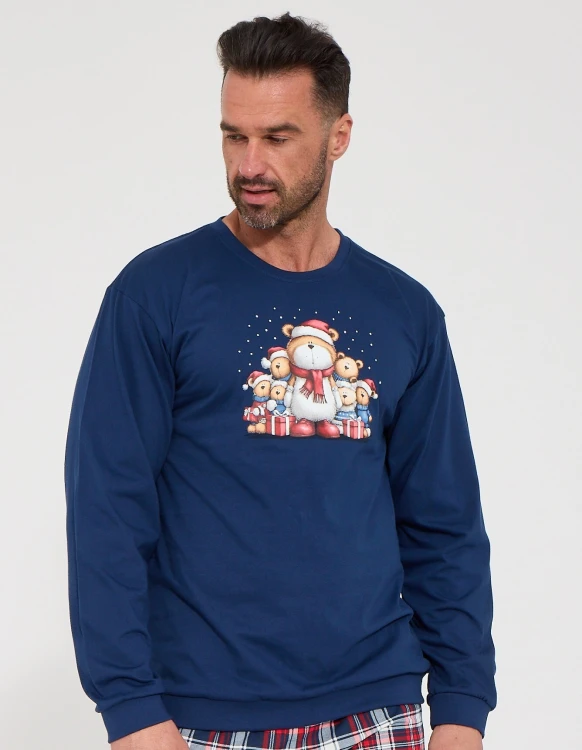 Piżama Cornette 115/323 Family dł/r Christmas S-2XL