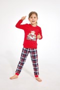 Piżama Cornette Kids Girl 594/205 Family dł/r Christmas 86-128
