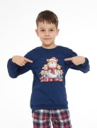 Piżama Cornette Kids Boy 593/186 Family Christmas 86-128