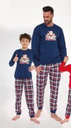 Piżama Cornette Young Boy 966/186 Family dł/r Christmas 134-164