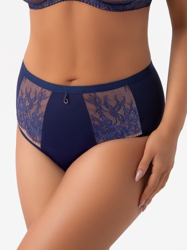 Figi Gorsenia B024 Desire Granatowe Brazyliany S-2XL