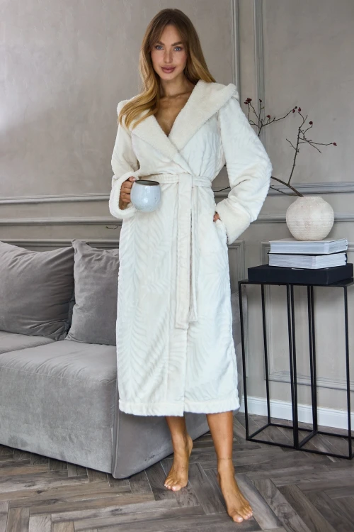 Szlafrok L&L 2648 Lisa długi S-2XL