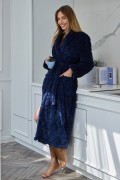 Szlafrok L&L 2645 Nella długi M-2XL
