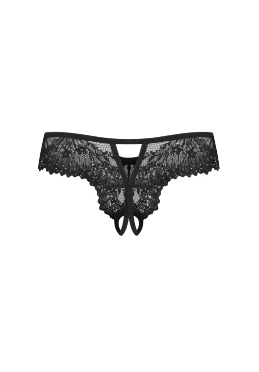 Stringi Obsessive Sparkly Night Crotchless Thong S-3XL