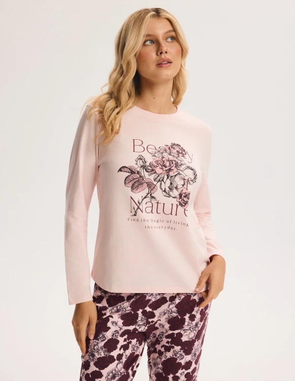 Piżama Henderson Ladies 45416 Ginger dł/r S-3XL