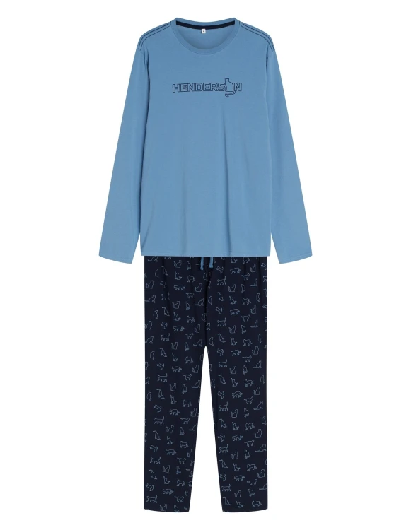 Piżama Henderson Core 45503 Furry dł/r M-3XL