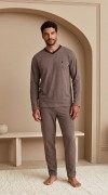Piżama Regina 6017 dł/r M-2XL frotte