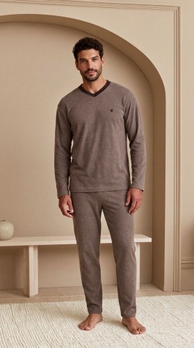 Piżama Regina 6017 dł/r M-2XL frotte
