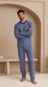 Piżama Regina 6017 dł/r M-2XL frotte
