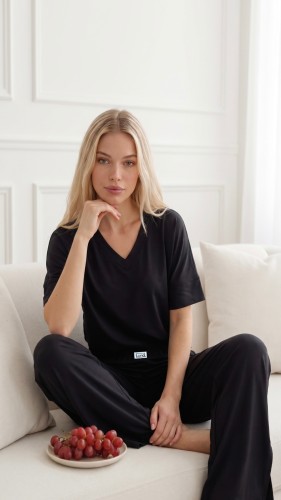 Piżama Luna 1314 kr/r S-3XL