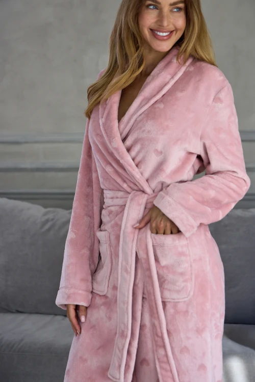 Szlafrok L&L 2642 Gigi długi M-3XL