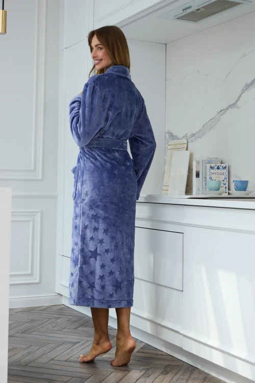 Szlafrok L&L 2642 Gigi długi M-3XL